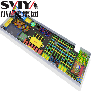 Công viên Trampoline tiêu chuẩn trong nhà theo tiêu chuẩn ASTM