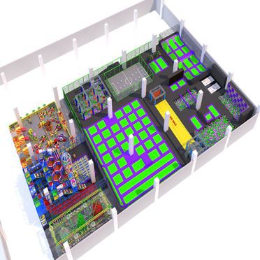 Công viên Trampoline thương mại